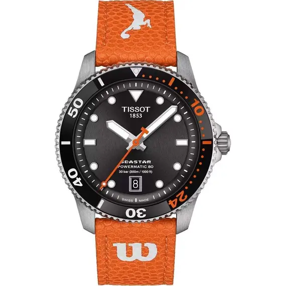 TISSOT Seastar Wilson WNBA Powermatic 80 40mm T1208071705100, image 2