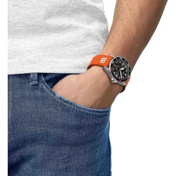 TISSOT Seastar Wilson WNBA Powermatic 80 40mm T1208071705100, image 6