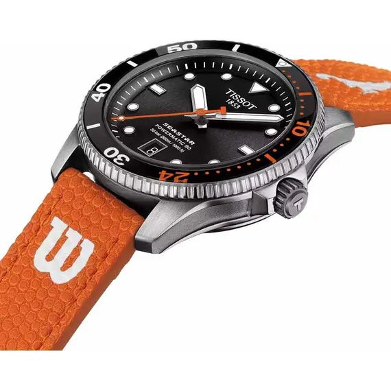 TISSOT Seastar Wilson WNBA Powermatic 80 40mm T1208071705100, image 7