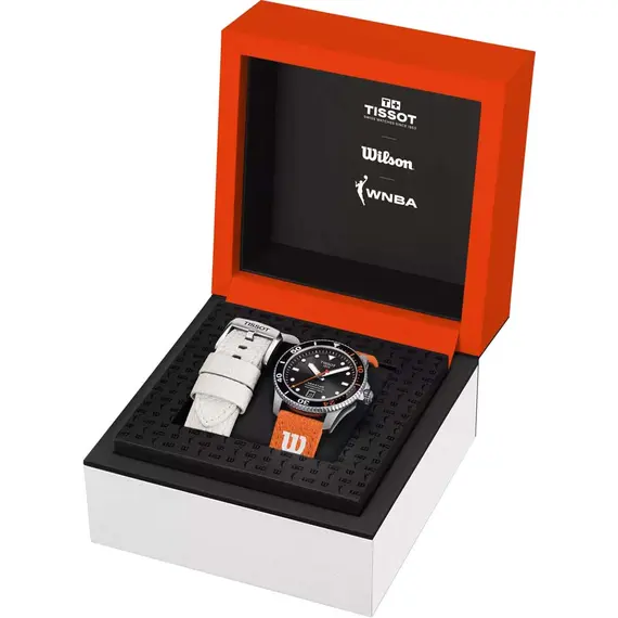 TISSOT Seastar Wilson WNBA Powermatic 80 40mm T1208071705100, image 9