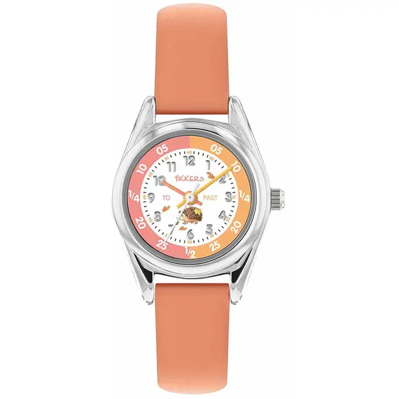 TIKKERS X RSPB Hedgehog Coral Strap TKRSPB07