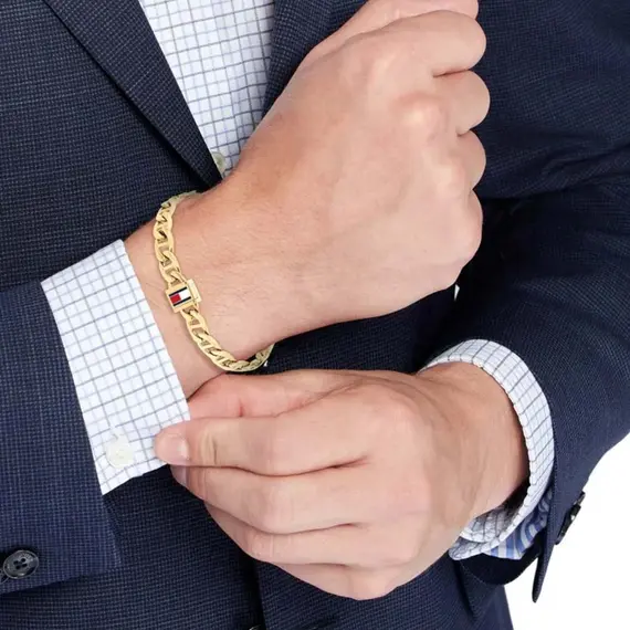 TOMMY HILFIGER Βραχιόλι Χρυσό Από Ανοξείδωτο Ατσάλι 2790646, image 2