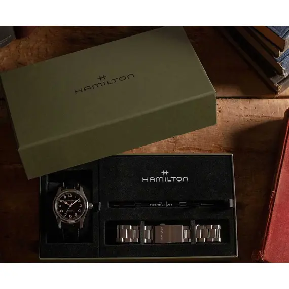 HAMILTON Khaki Field Murph Automatic 42mm Bracelet Bundle H70605732, image 6