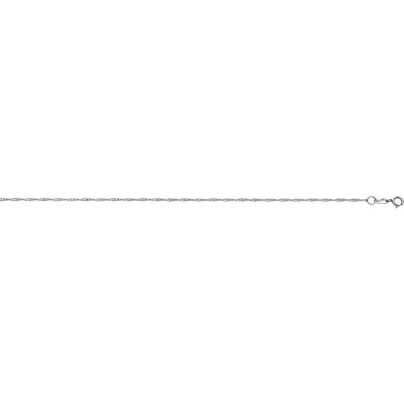 ALORO White Gold Chain 9K ΑΣΓ025-45-9