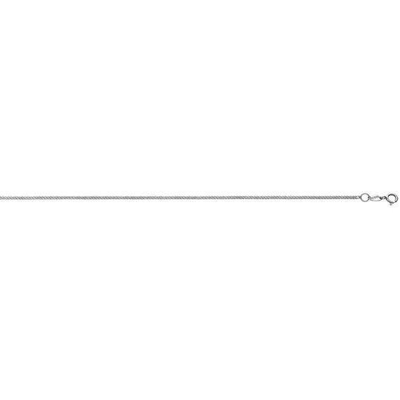 ALORO White Gold Chain 9K ΑΤΣ020-40-9