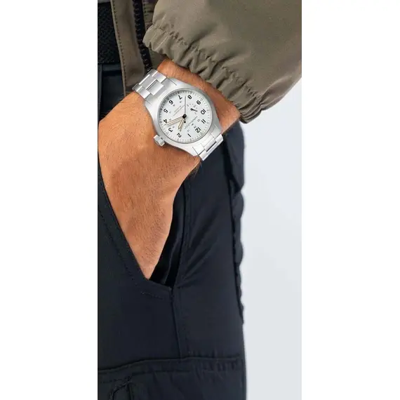HAMILTON Khaki Field Mechanical Power Reserve H69509110, image 6