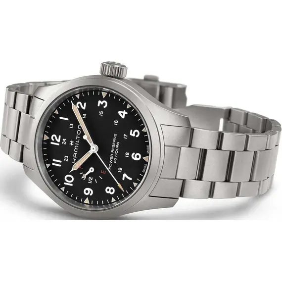 HAMILTON Khaki Field Mechanical Power Reserve H69509130, image 4