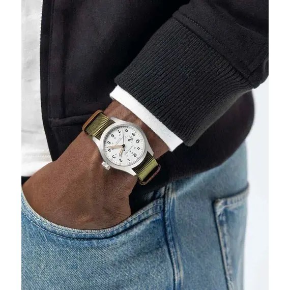 HAMILTON Khaki Field Mechanical Power Reserve H69509910, image 6