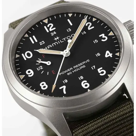 HAMILTON Khaki Field Mechanical Power Reserve H69509930, image 2
