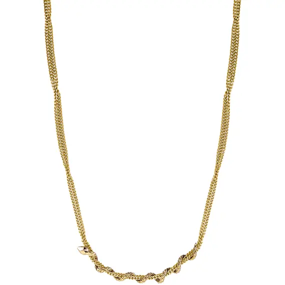 JUST CAVALLI Glam Chic Gold Stainless Steel Necklace JCNL00020200