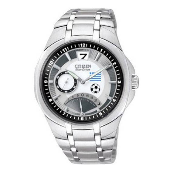 CITIZEN Eco-Drive DualTime Football Greek Team BR0051-59A