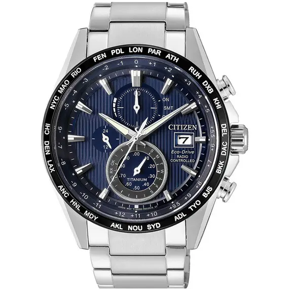 CITIZEN Eco-Drive Radio Controlled Titanium AT8154-82L