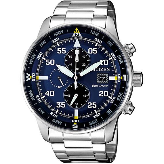 CITIZEN Aviator Eco-Drive Chronograph CA0690-88L
