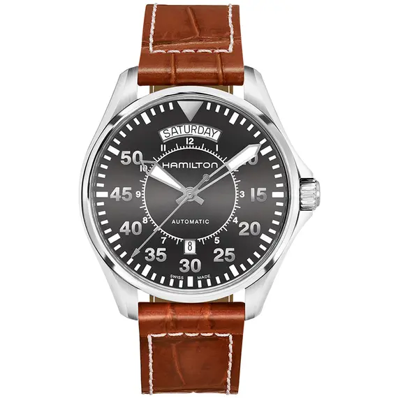 HAMILTON Khaki Pilot Day Date Auto H64615585