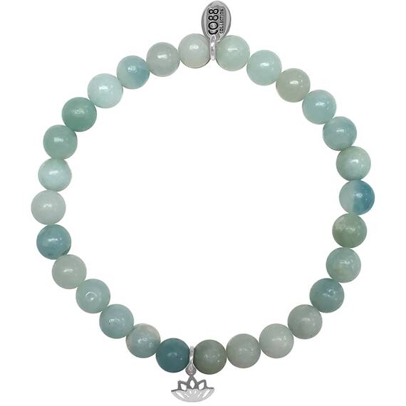 CO88 Celestial Bead Bracelet Amazonite Adjustable 8CB-17039
