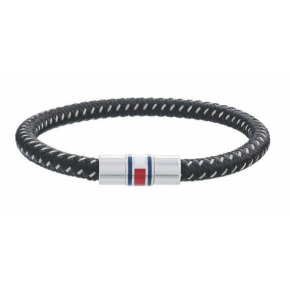 TOMMY HILFIGER Leather Stainless Steel Bracelet 2790004