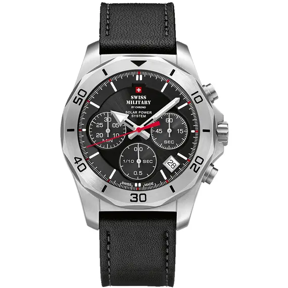 SWISS MILITARY by CHRONO Solar Chronograph SMS34072.04