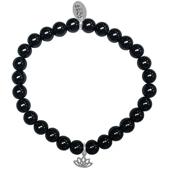 CO88 Stainless Steel Natural Stones Adjustable Bracelet 8CB-17048