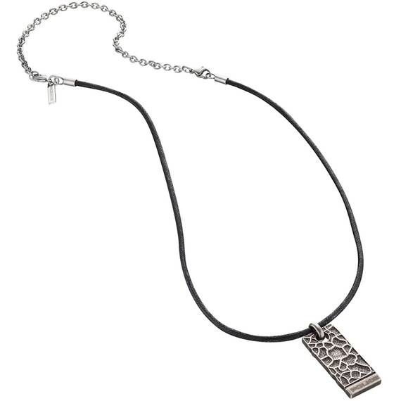 POLICE Armature Stainless Steel Necklace 70cm 25684PLE-01