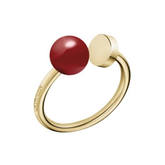 CALVIN KLEIN Bubbly Stainless Steel Ring KJ9RJR1402