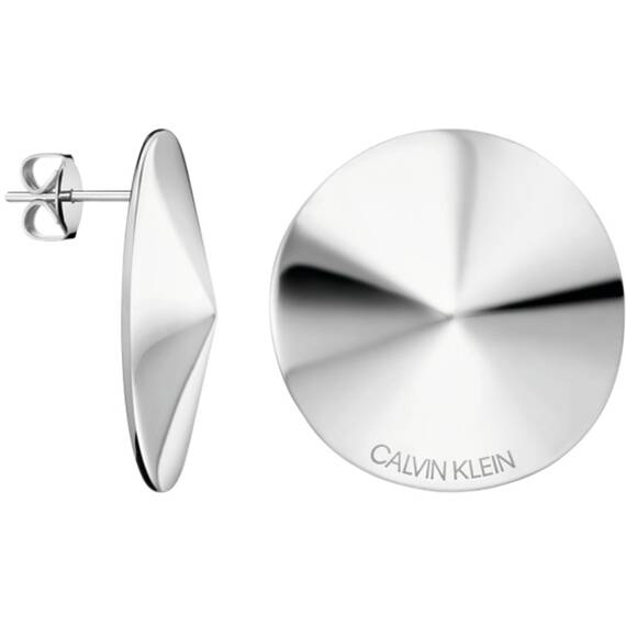 CALVIN KLEIN Spinner Stainless Steel Earrings KJBAME000100