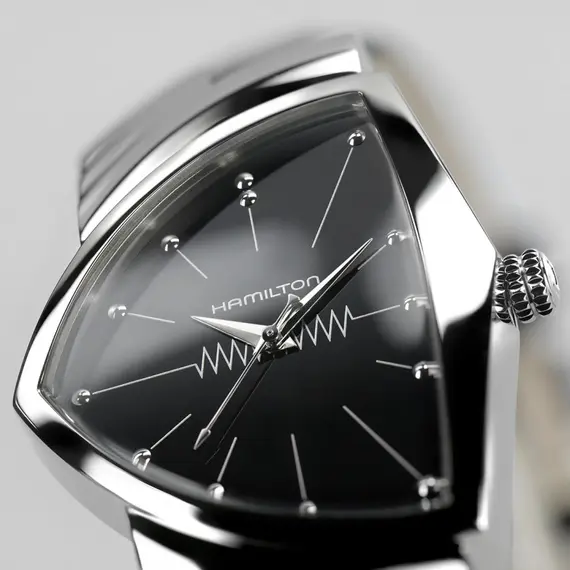 Hamilton Ventura Black Dial H24411732, image 5