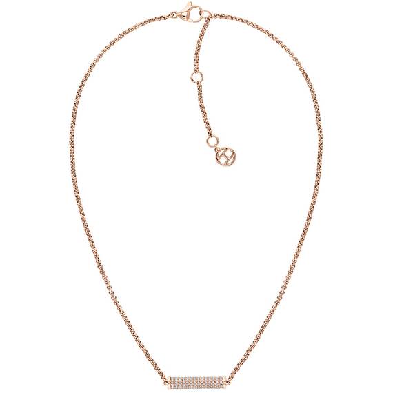 TOMMY HILFIGER Rose Gold Stainless Steel Necklace 2780194