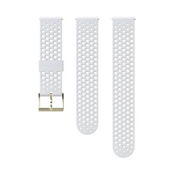 SUUNTO 20mm Athletic 1 White Gold Silicon Strap SS050179000
