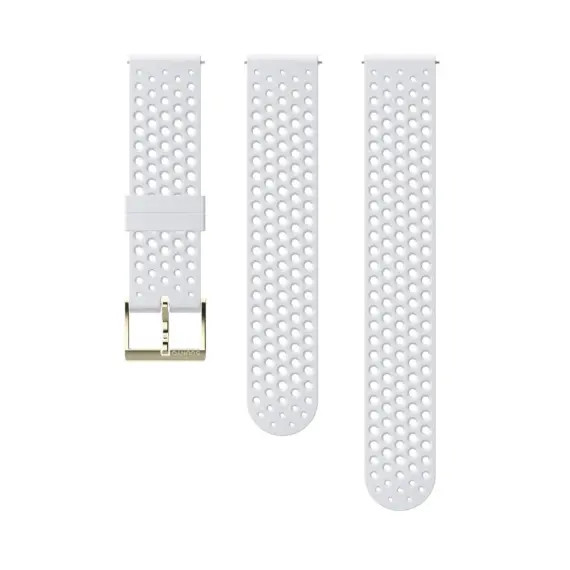 SUUNTO 20mm Athletic 1 White Gold Silicon Strap SS050179000
