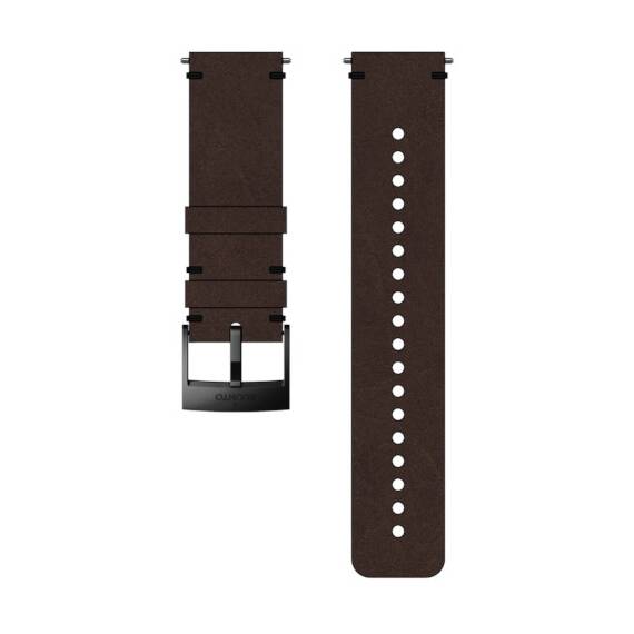 SUUNTO 24mm Urban 2 Brown Black Leather Strap SS050232000