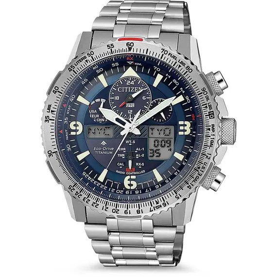 CITIZEN Eco-Drive Super Titanium Radio Controlled JY8100-80L