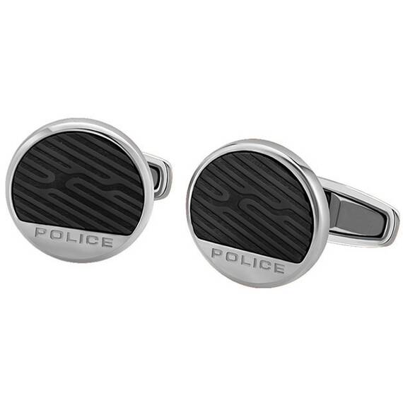 POLICE Alesund Stainless Steel Cufflinks 26547CSS-01