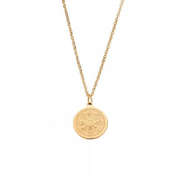 Κολιέ Γυναικείο SΕΝΖΑ Steel Gold Plated