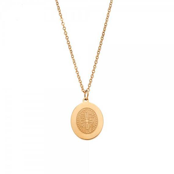 Κολιέ Γυναικείο SΕΝΖΑ Steel Gold Plated