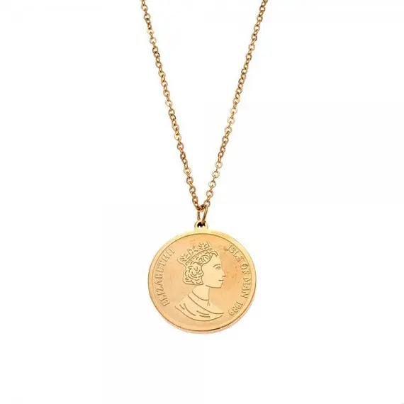 Κολιέ Γυναικείο SΕΝΖΑ Steel Gold Plated