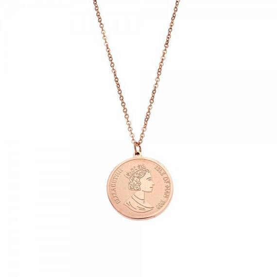 Κολιέ Γυναικείο SΕΝΖΑ Steel Rose Gold Plated