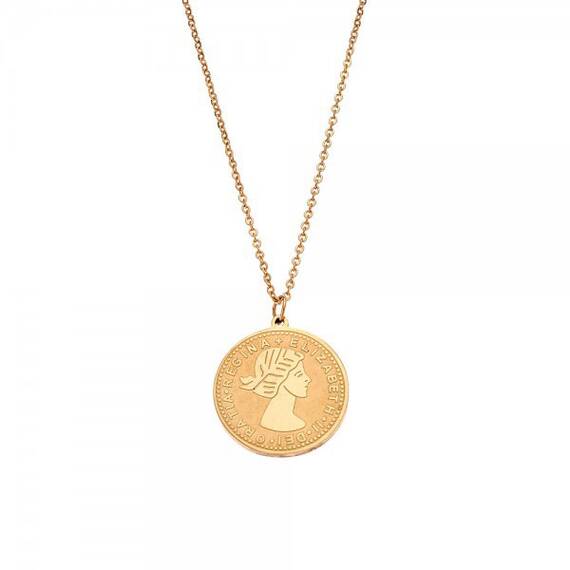 Κολιέ Γυναικείο SΕΝΖΑ Steel Gold Plated