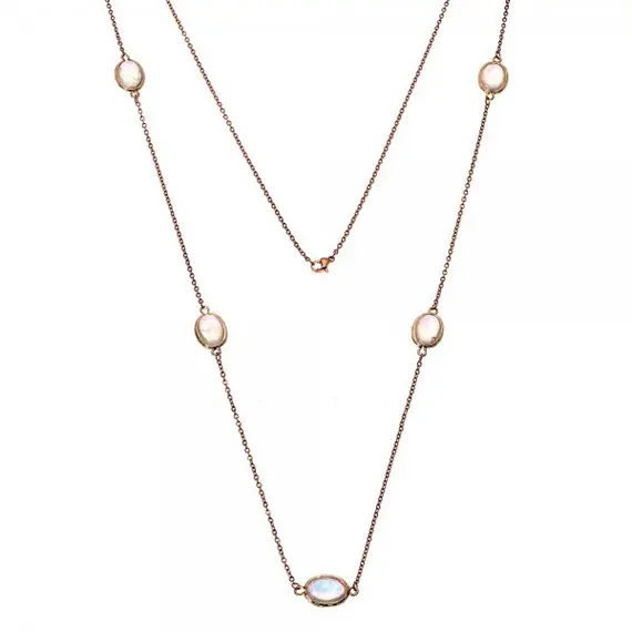 Κολιέ Γυναικείο SΕΝΖΑ Rose Gold Steel