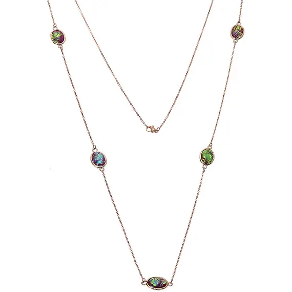 Κολιέ Γυναικείο SΕΝΖΑ Rose Gold Steel