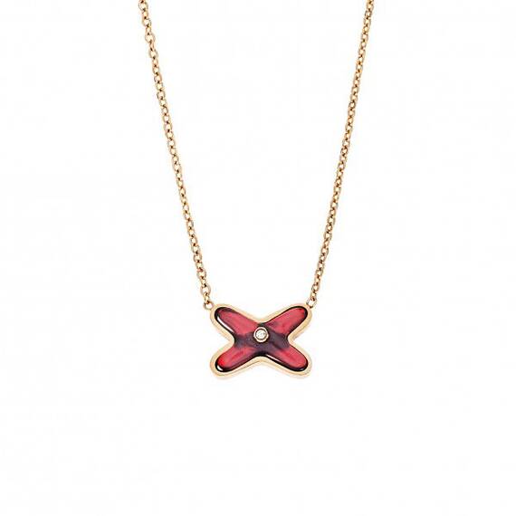 Κολιέ Γυναικείο SΕΝΖΑ Steel Gold Plated