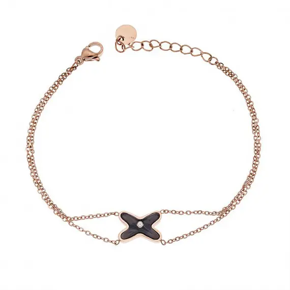 Βραχιόλι Senza Rose Gold Steel
