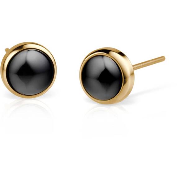 BERING Ceramic Link Stainless Steel Earrings 701-26-05