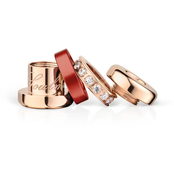 BERING Arctic Symphony Soulmate Set 2 Stainless Steel Bracelet SLM2-R-ME, image 3