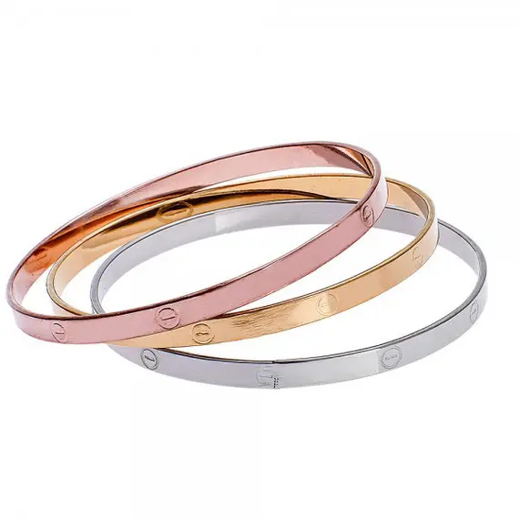 Βραχιόλι Γυναικείο SENZA Tre Colori Steel