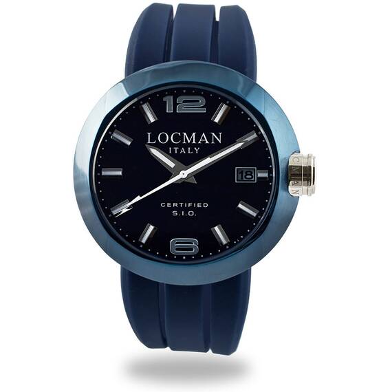 LOCMAN One Solo Tempo Acciaio 0422BLBLNNK0SIB-WS-B