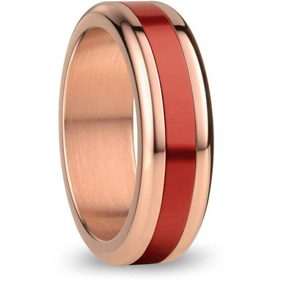 BERING Arctic Symphony Accra Aluminium Stainless Steel Ring ACCRA