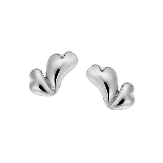 Σκουλαρίκια Senza Silver 925 Rhodium Plated