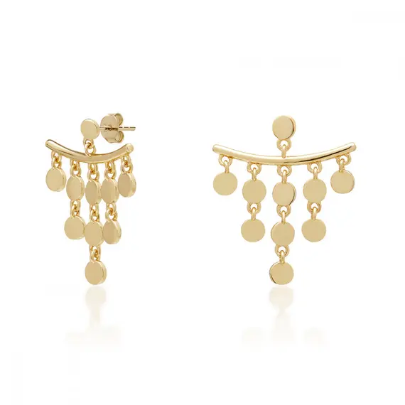 JCOU Coins Silver 925 Earrings JW905G4-03