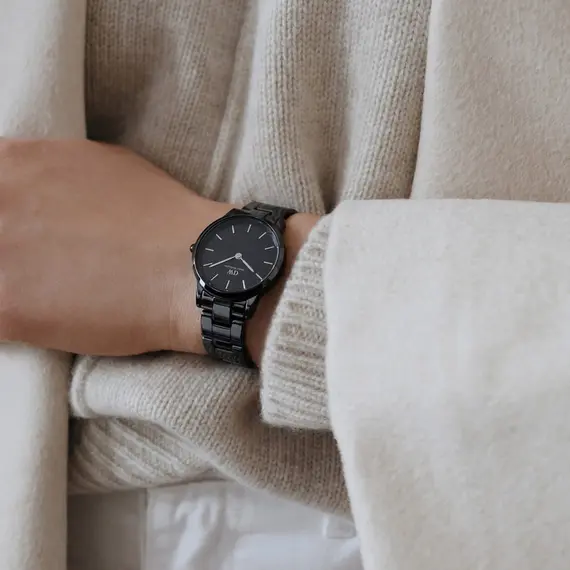 DANIEL WELLINGTON Iconic Link Ceramic 32 Black DW00100414, image 2