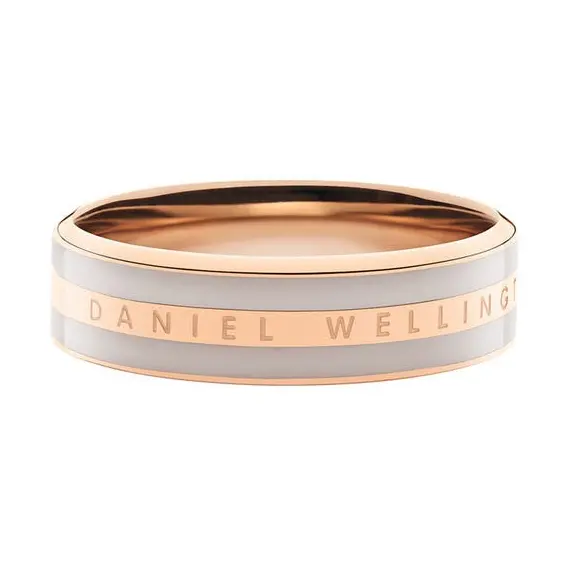DANIEL WELLINGTON Classic Ροζ Χρυσό Δαχτυλίδι Από Ανοξείδωτο Ατσάλι Και Σμάλτο DW00400057